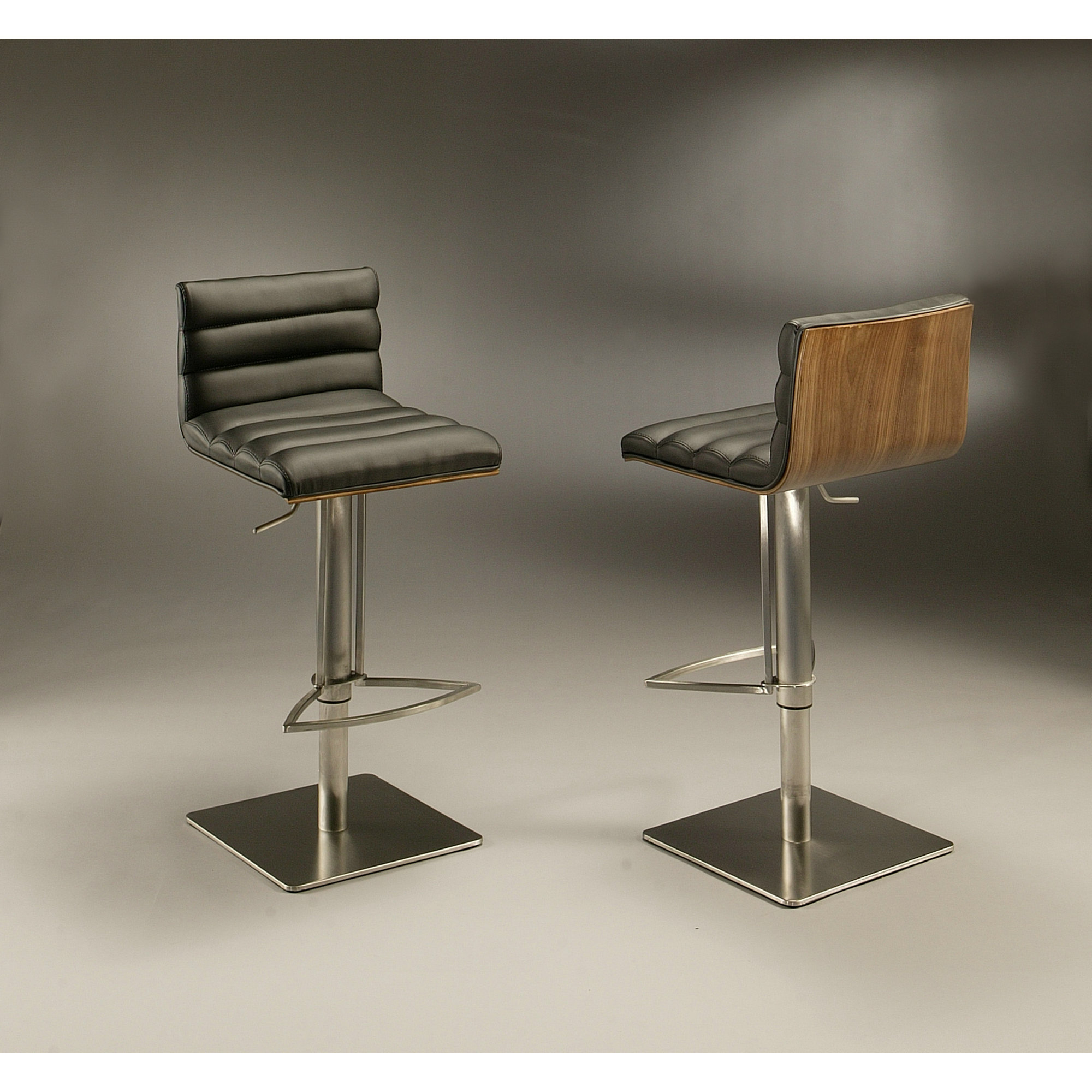 Impacterra Dubai Adjustable Height Swivel Bar Stool & Reviews Wayfair